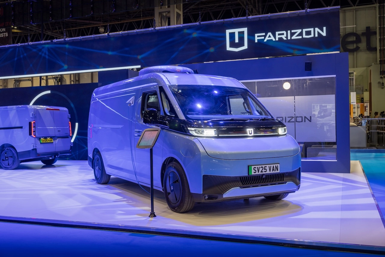 Farizon SuperVAN на выставке автомобилей в Бирмингеме